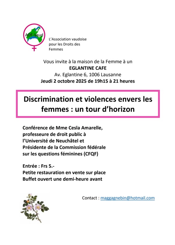 Discrimination et violence envers les femmes : un tour d'horizon