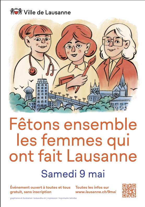 Inauguration en l’honneur des femmes qui ont fait Lausanne